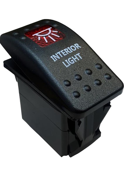 Iç Aydınlatma Lambası Işıklı 3p On-Off 12-24V Marın Swıtch (IC-134M-S5) (4825)