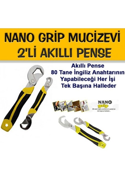 Nano Grip Akıllı Anahtar Pense (4825)