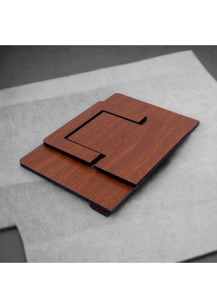 Kitap Okuma Standı Masaüstü Ahşap Kuran Rahlesi Tablet Tutucu