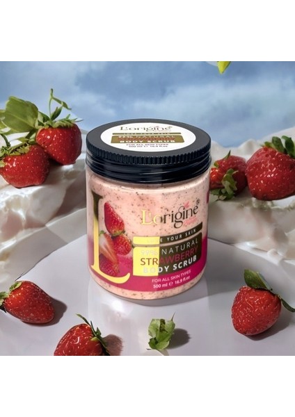 Çilek Özlü Body Scrub 500 ml Vücut Peeling fiyatları