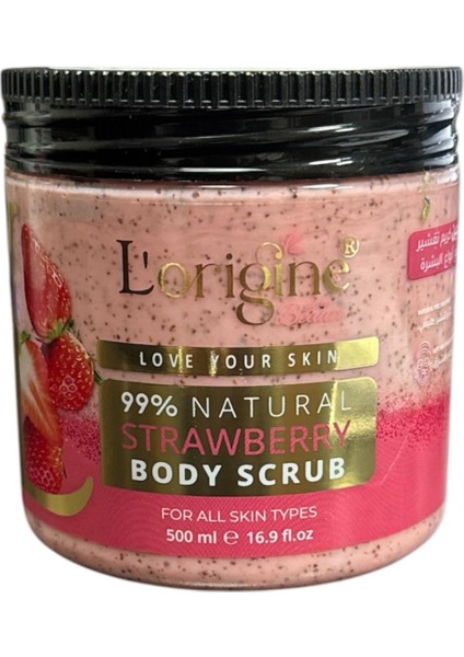Çilek Özlü Body Scrub 500 ml Vücut Peeling modelleri