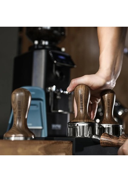 Ceviz Saplı Walnut Tamper - 58.35 mm