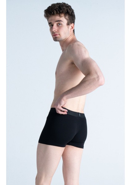 Erkek Çok Renkli 3'lü Likralı Pamuklu Boxer (Bordo Siyah Karmaşık) fırsatları