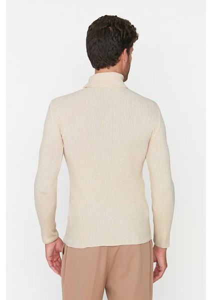 Erkek Slim Fit Dar Kesim Yumuşak Dokulu Tüylenmeyen Tam Balıkçı Yaka Triko Kazak indirimleri
