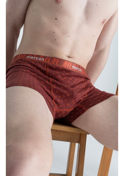 Erkek Çok Renkli 3'lü Likralı Pamuklu Boxer (Beyaz Değer Siyah) modelleri