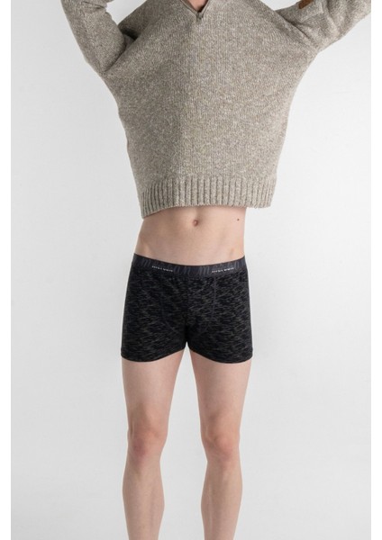 Erkek Pamuklu Esnek Likralı Baskılı Boxer - (Uzay Desenli) fiyatları