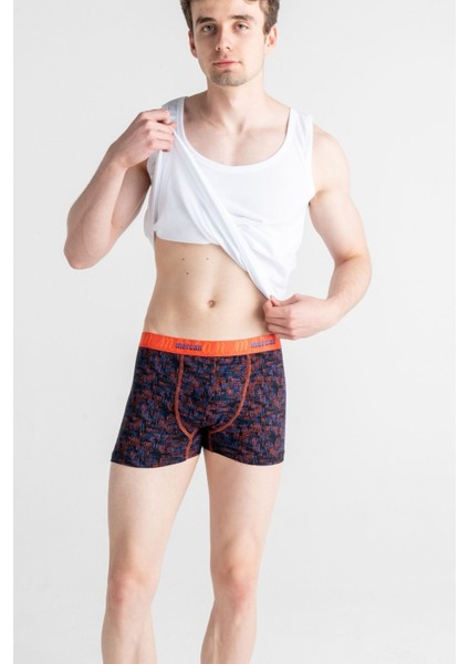 Karmaşık Desenli Pamuklu Baskılı Esnek Erkek Boxer fiyatları