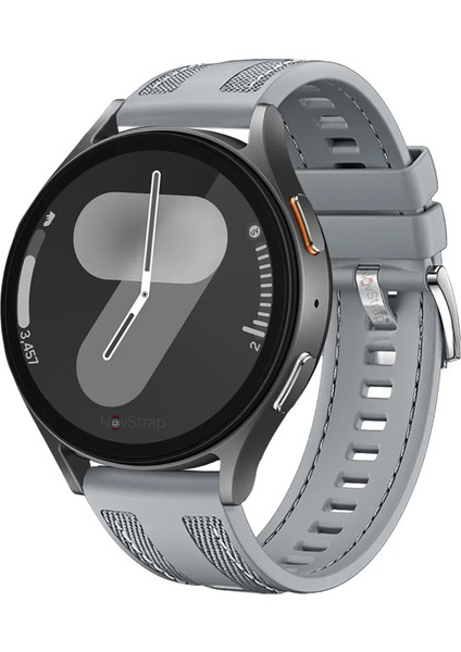 Samsung Galaxy Watch 7 Fe 4 5 6 Classic 40 42 43 44 45 46 47 Mm ile Uyumlu Kordon 20mm Hybrid Dikişli
