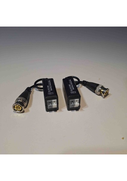 Balun Cat5 Cat6 ile Bnc Kamera Montaj Bnc Dönüştürücü Pasif Balun