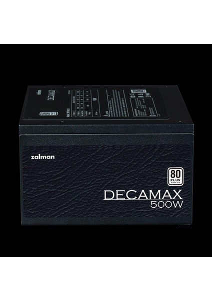 Decamax 500W ZM500-LX3 80+ Standard Power Supply