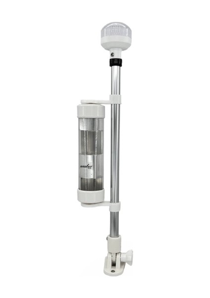 Işıklı Bayrak Direği Katlanabilir-Reflektörlü 55 cm Beyaz