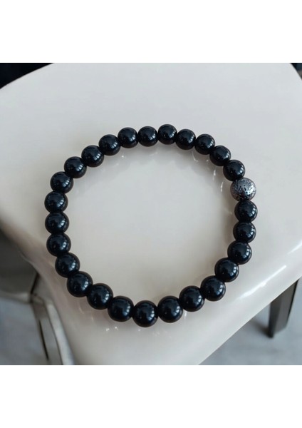 Lav Taşı Bileklik Oniks Bileklik Bazalt Bileklik - Doğal Taş Bileklik - Sevgiliye Hediye fiyatları