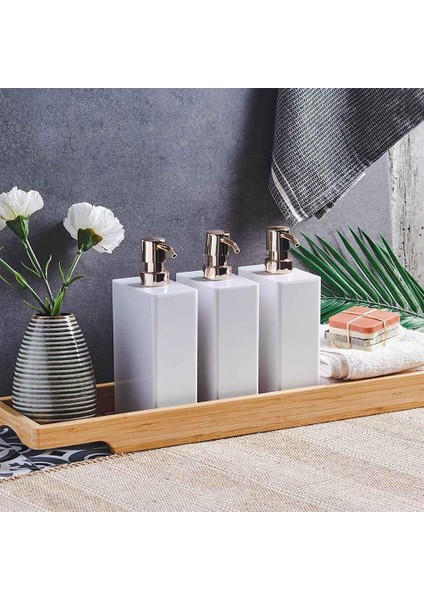 Şampuanlık Sıvı Sabunluk Banyo Mutfak Sabunluğu Plastik Şampuan Sıvı Sabun Dispenseri