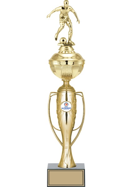Kişiye Özel Futbol Figürlü Kupa-Okul Kupası-Ödül Kupası-Turnuva Kupası 46 cm