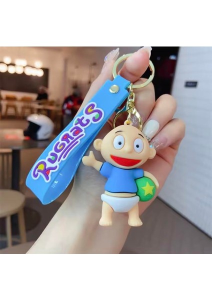 Rugrats -Tommy Pickles Silikon Anahtarlık