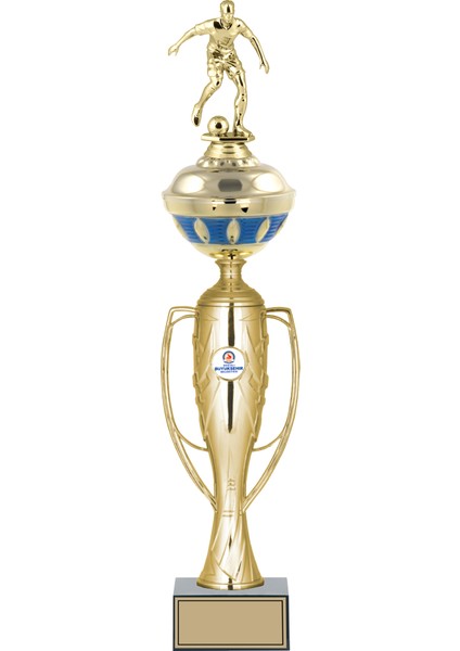 Kişiye Özel Futbol Figürlü Kupa-Okul Kupası-Ödül Kupası-Turnuva Kupası 52 cm