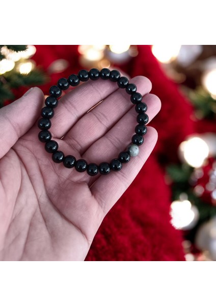 Benekli Obsidyen Bileklik Oniks Taşı Bileklik Doğal Taş Pozitif Enerji Soyal Ilişki Taşı modelleri