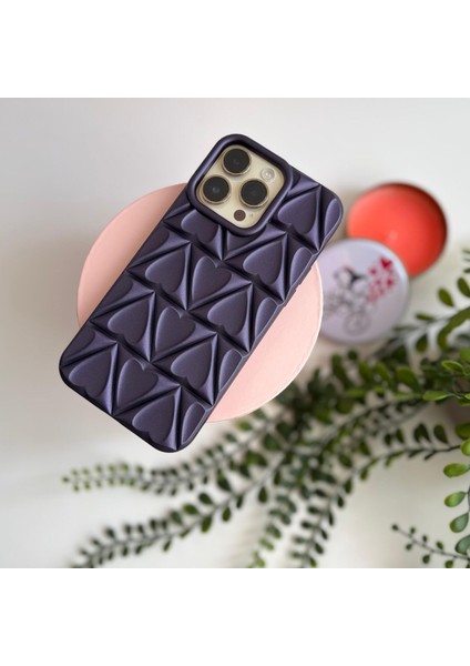 Silikon Kalpli Apple iPhone Kılıfı – Mor Apple iPhone 15 Pro fırsatları