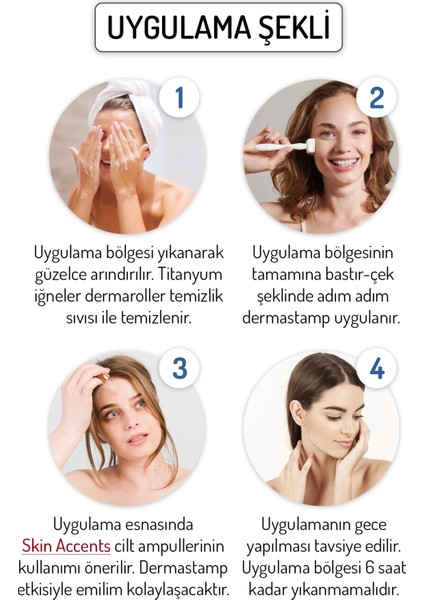 Dermablue Ayarlanabilir Dermastamp Titanyum 140 İğneli Derma Stamp