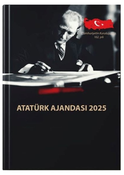 Atatürk Ajandası - Ciltli 2025 (4022) - 511693-1453