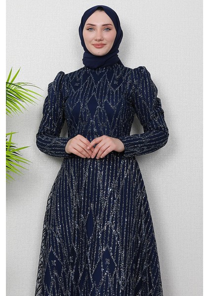 Elisa Tesettür Abiye Bordo indirimleri