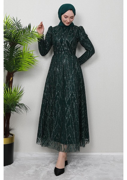 Elisa Tesettür Abiye Zümrüt fırsatları