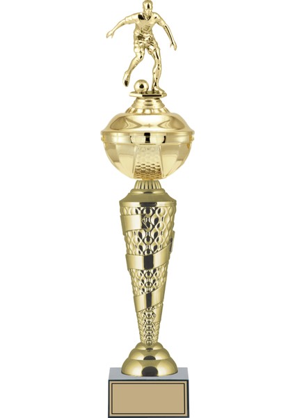 Kişiye Özel Futbol Figürlü Kupa-Okul Kupası-Ödül Kupası-Turnuva Kupası 51 cm