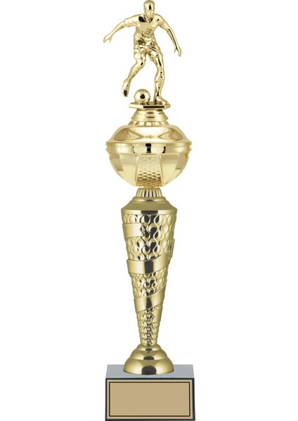 Kişiye Özel Futbol Figürlü Kupa-Okul Kupası-Ödül Kupası-Turnuva Kupası 47 cm