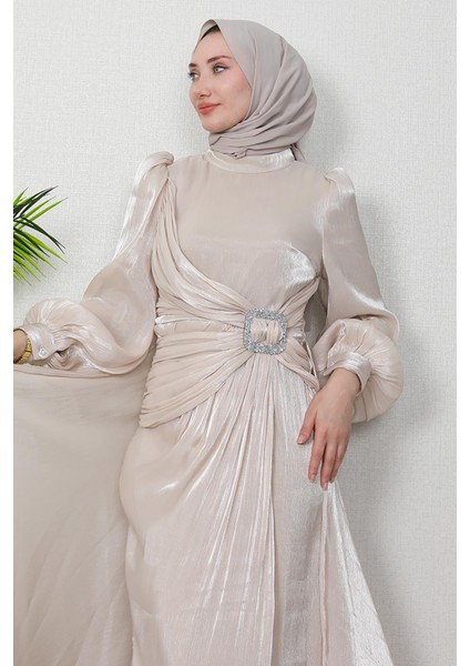 Aslı Tesettür Elbise Taş indirimleri