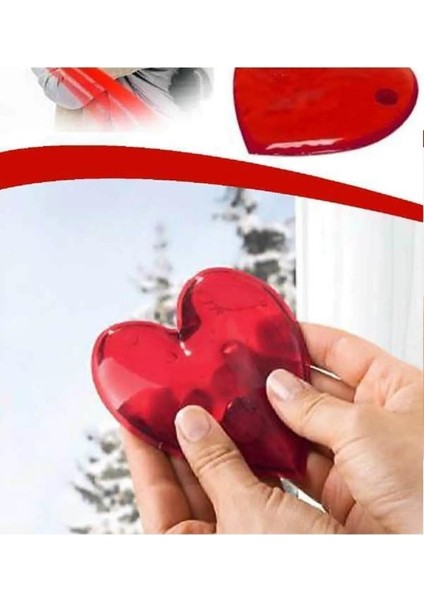 Kalp Şekilinde El Cep Isıtıcı Sihirli Isıtıcı Jel Cep Sobası
