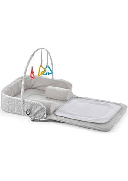 Babyjem Babynest Çanta 771 Gri Kare