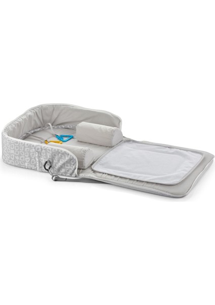 Babyjem Babynest Çanta 771 Gri Kare