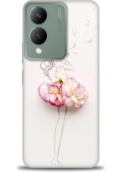 Vivo Y17S İle Uyumlu Hd Baskılı Silikon Kılıf - 738