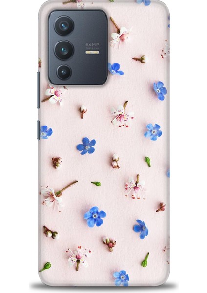 Vivo V23 5g İle Uyumlu Hd Baskılı Silikon Kılıf - 11