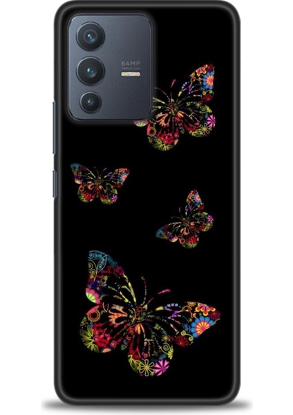 Vivo V23 5g İle Uyumlu Hd Baskılı Silikon Kılıf - 23
