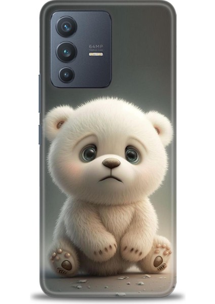 Vivo V23 5g İle Uyumlu Hd Baskılı Silikon Kılıf - 128