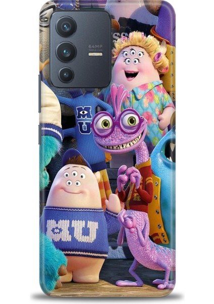 Vivo V23 5g İle Uyumlu Hd Baskılı Silikon Kılıf - 958