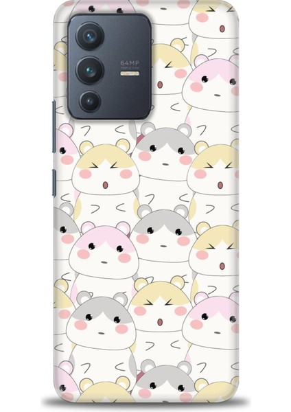 Vivo V23 5g İle Uyumlu Hd Baskılı Silikon Kılıf - 959