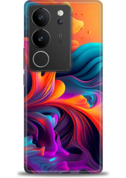 Vivo V29 5g Ile Uyumlu Hd Baskılı Silikon Kılıf - 806
