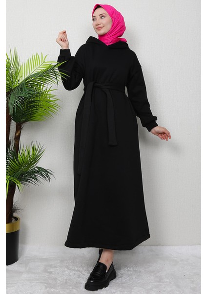 Şardonlu Cepli Elbise Siyah modelleri