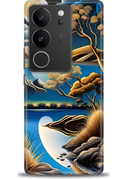 Vivo V29 5g Ile Uyumlu Hd Baskılı Silikon Kılıf - 723