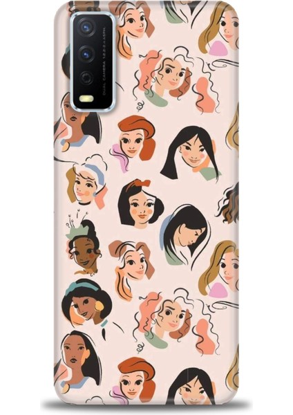 Vivo Y11S / Y20 / Y20S Ile Uyumlu Hd Baskılı Silikon Kılıf - 710