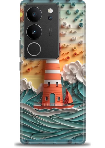 Vivo V29 5g Ile Uyumlu Hd Baskılı Silikon Kılıf - 881