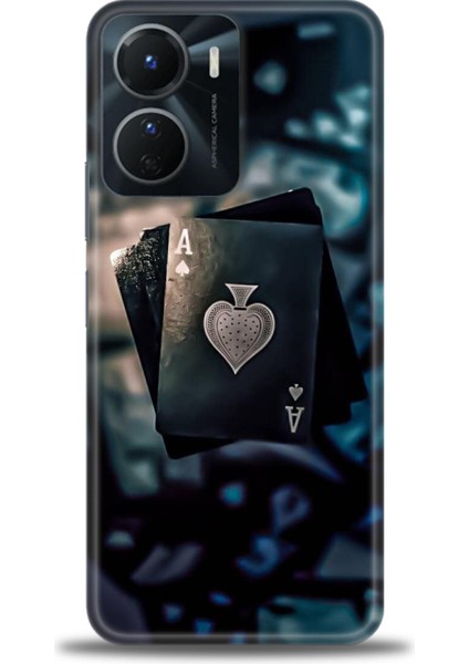 Vivo Y16 Ile Uyumlu Hd Baskılı Silikon Kılıf - 642