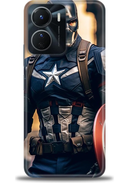 Vivo Y16 Ile Uyumlu Hd Baskılı Silikon Kılıf - 234