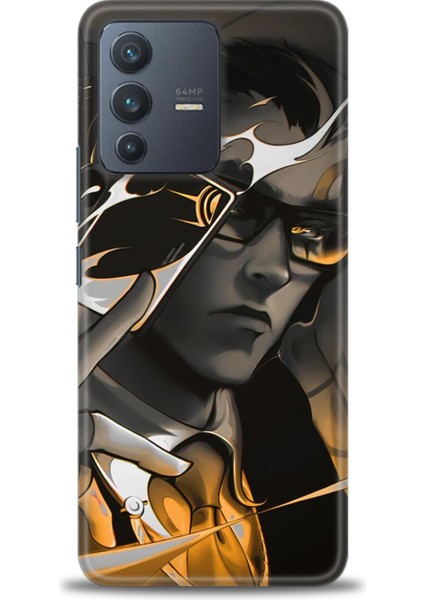 Vivo V23 5g İle Uyumlu Hd Baskılı Silikon Kılıf - 894