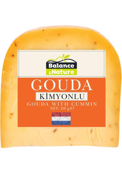 Balance&nature Kimyonlu Gouda Peyniri 150GR