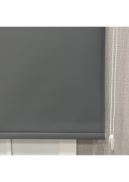 Işık Geçirmez Blackout Stor Perde Antrasit Gri fırsatları