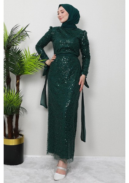 Berfu Tesettür Elbise Lacivert fırsatları