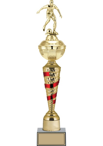 Kişiye Özel Futbol Figürlü Kupa-Okul Kupası-Ödül Kupası-Turnuva Kupası 51 cm